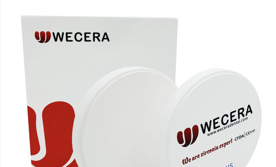 Sintering Temperature 1500 Degrees Celsius 3D Multilayer Zirconia Chemical Stability Excellent Compatible Machines Roland VHF Imes-icore Durable and Material