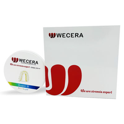 Cerâmicas dentárias de zircônia de 98 mm de diâmetro em cores A1 D4 projetadas para atender às necessidades de laboratórios e técnicos dentários